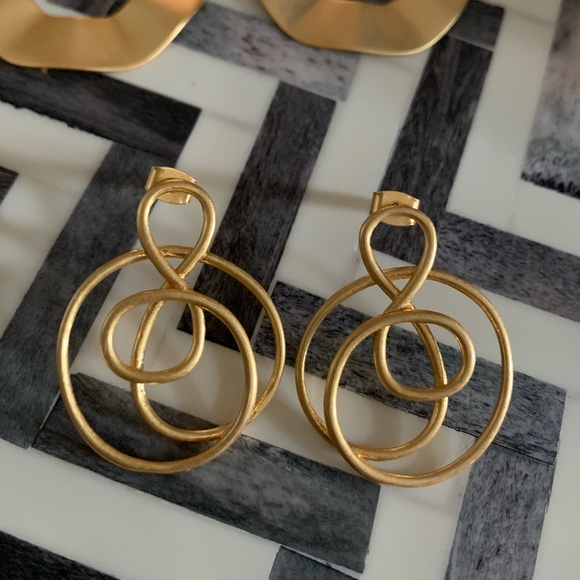 Madewell Earrings Treble Twist Earrings - Picture 6 of 7